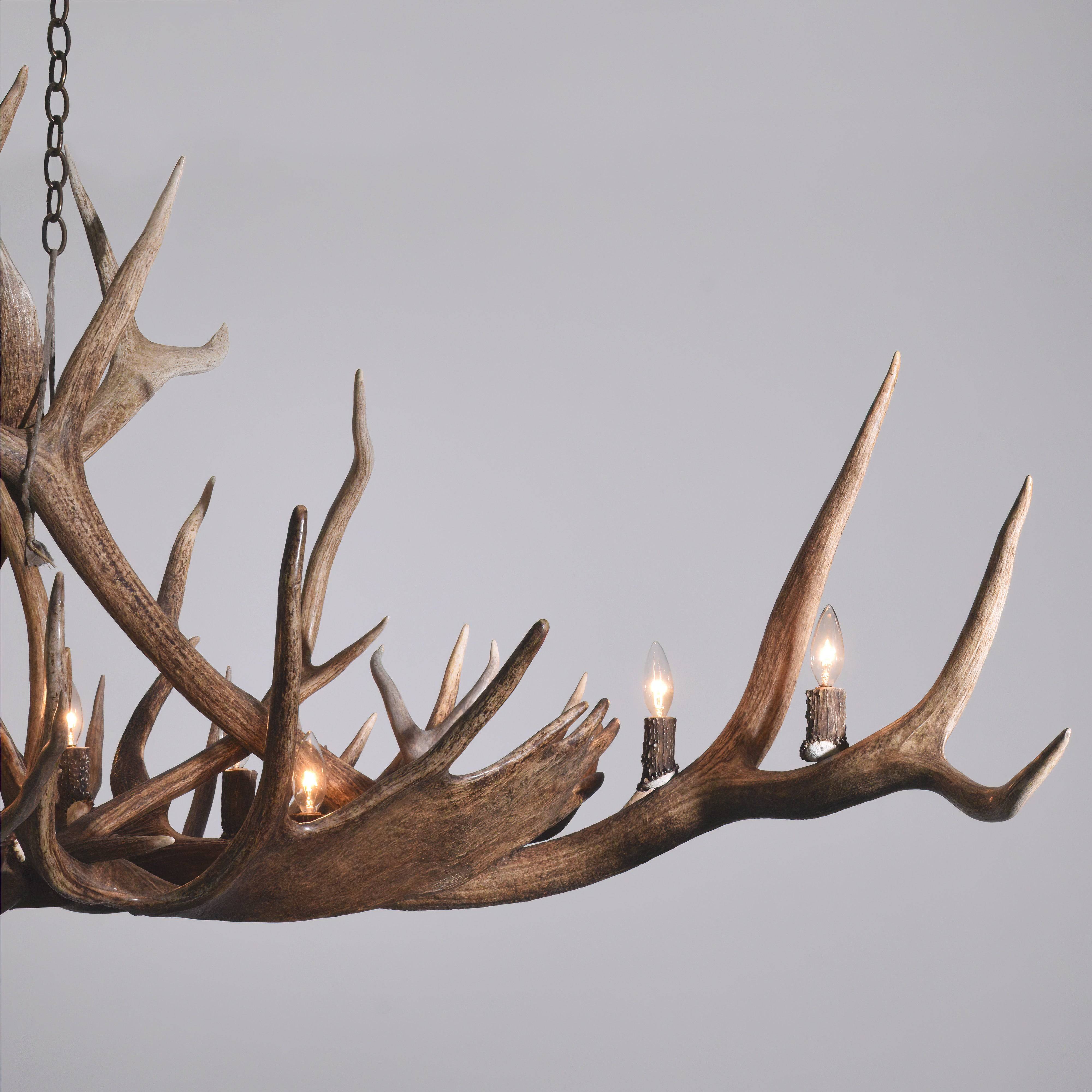 Grand Teton Antler Chandelier Xl